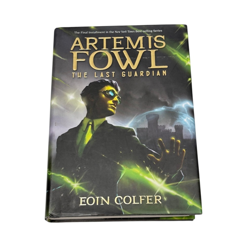 Artemis Fowl The Last Guardian Book HC DJ Eoin Colfer Disney 1st Ed 1st Print